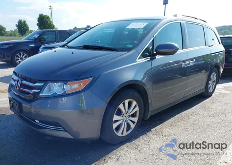 2016 Honda Odyssey Ex-L from USA, damaged, VIN 5FNRL5H62GB145007